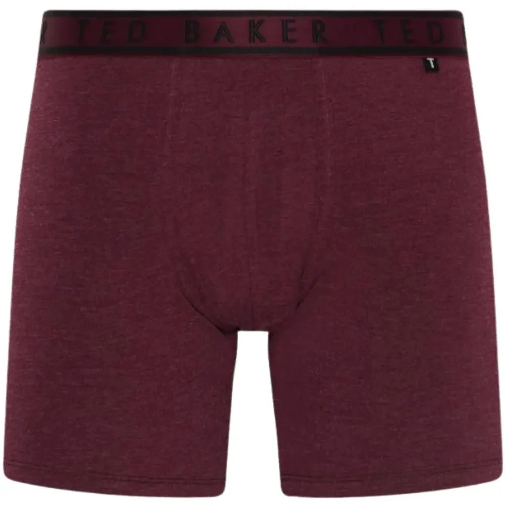 3-Pack Coloured Boxer Briefs, Blue/Pool/Burgundy - Image 4