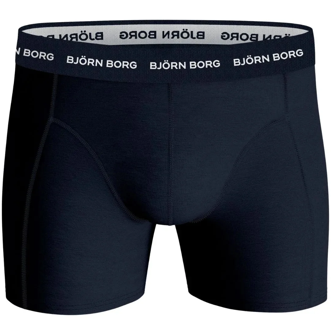 3-Pack Classic Logo Boxer Briefs, Blue Combination - Image 4