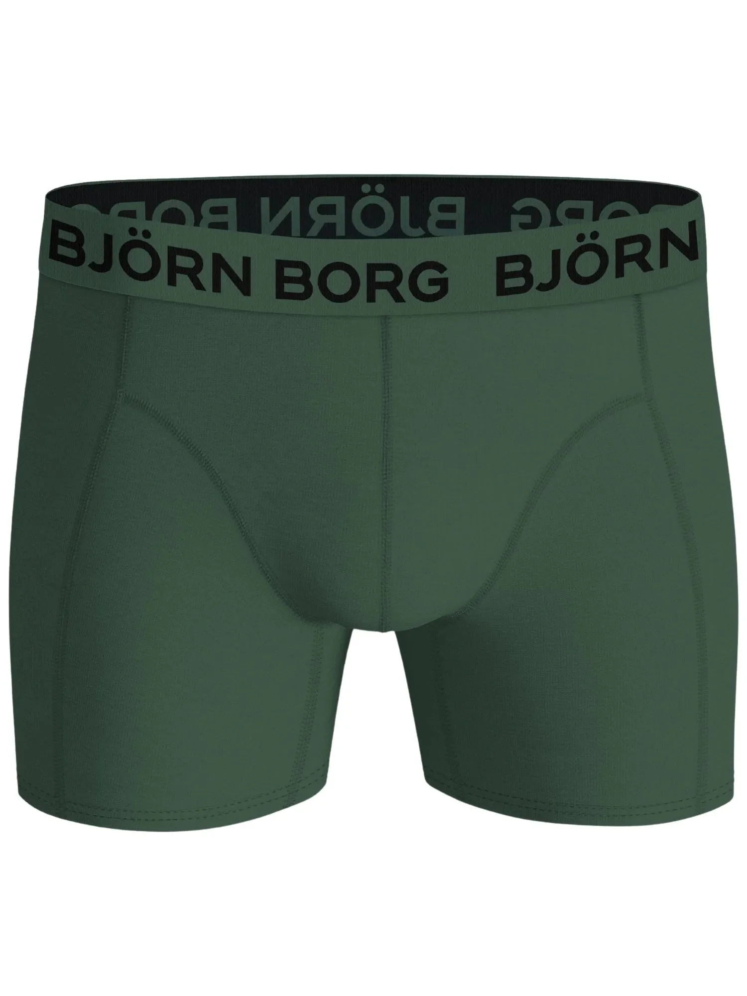 3-Pack Flower Print Boxer Briefs, Blue/Green - Image 3