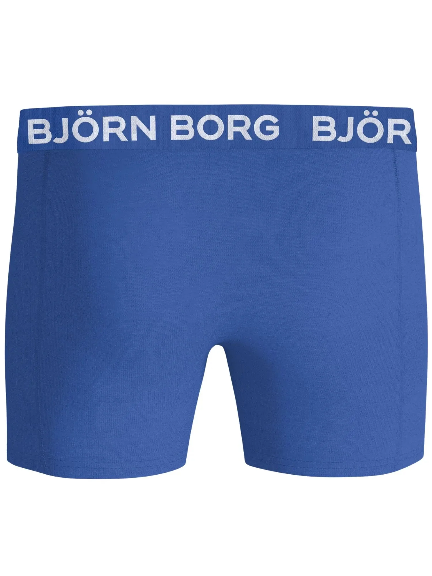 3-Pack Logo Solids Boxer Briefs, Blue/Orange/Khaki - Image 5