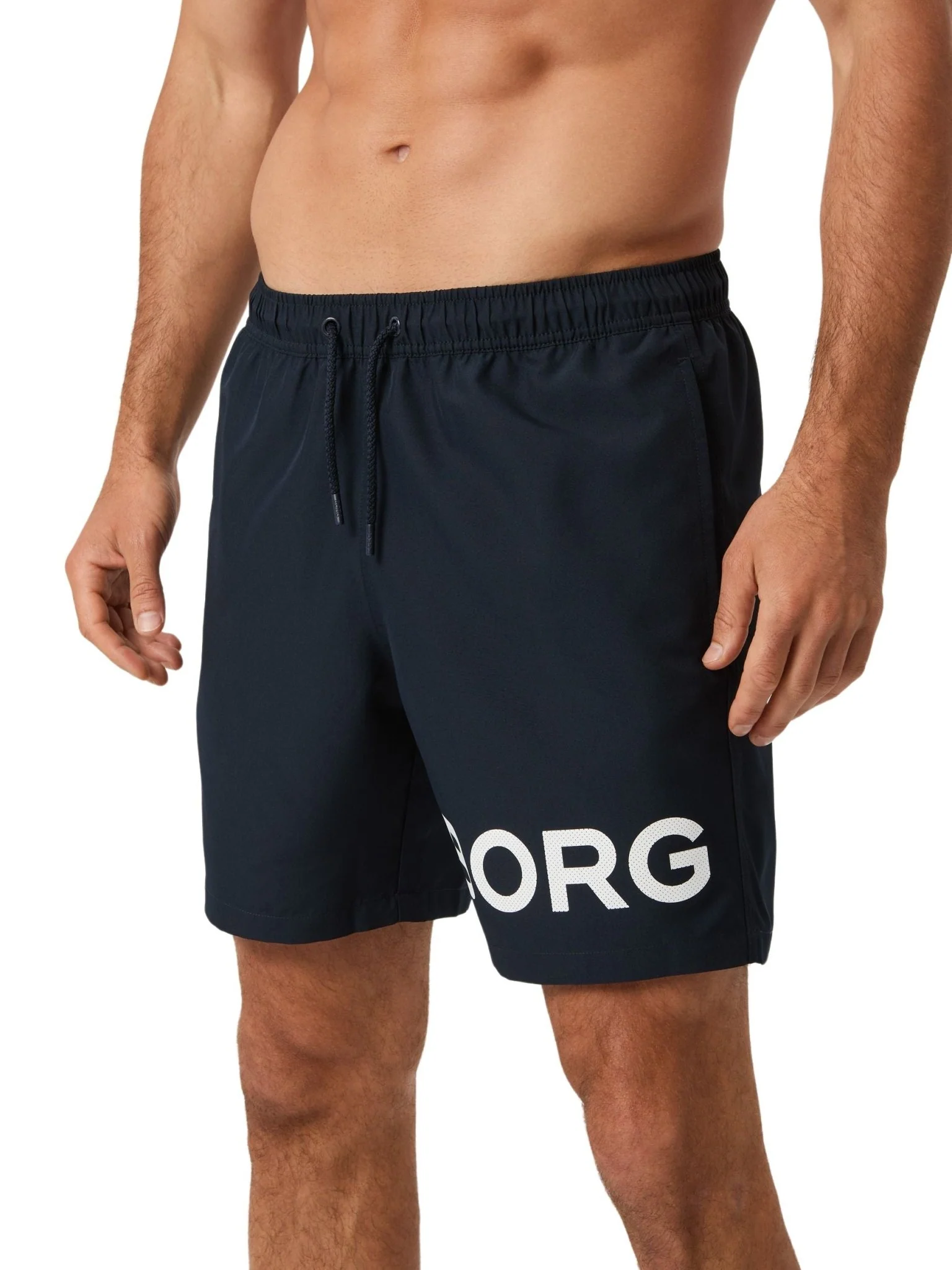 Borg Logo Swim Shorts, Nightsky - Image 3