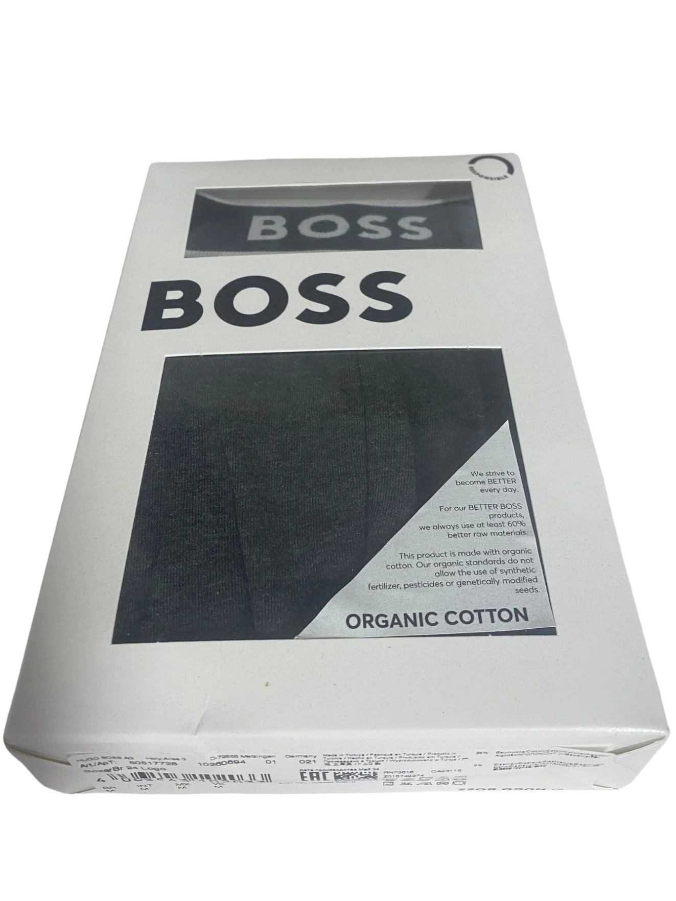 24 Side Logo Boxer Brief, Charcoal Grey - Image 4