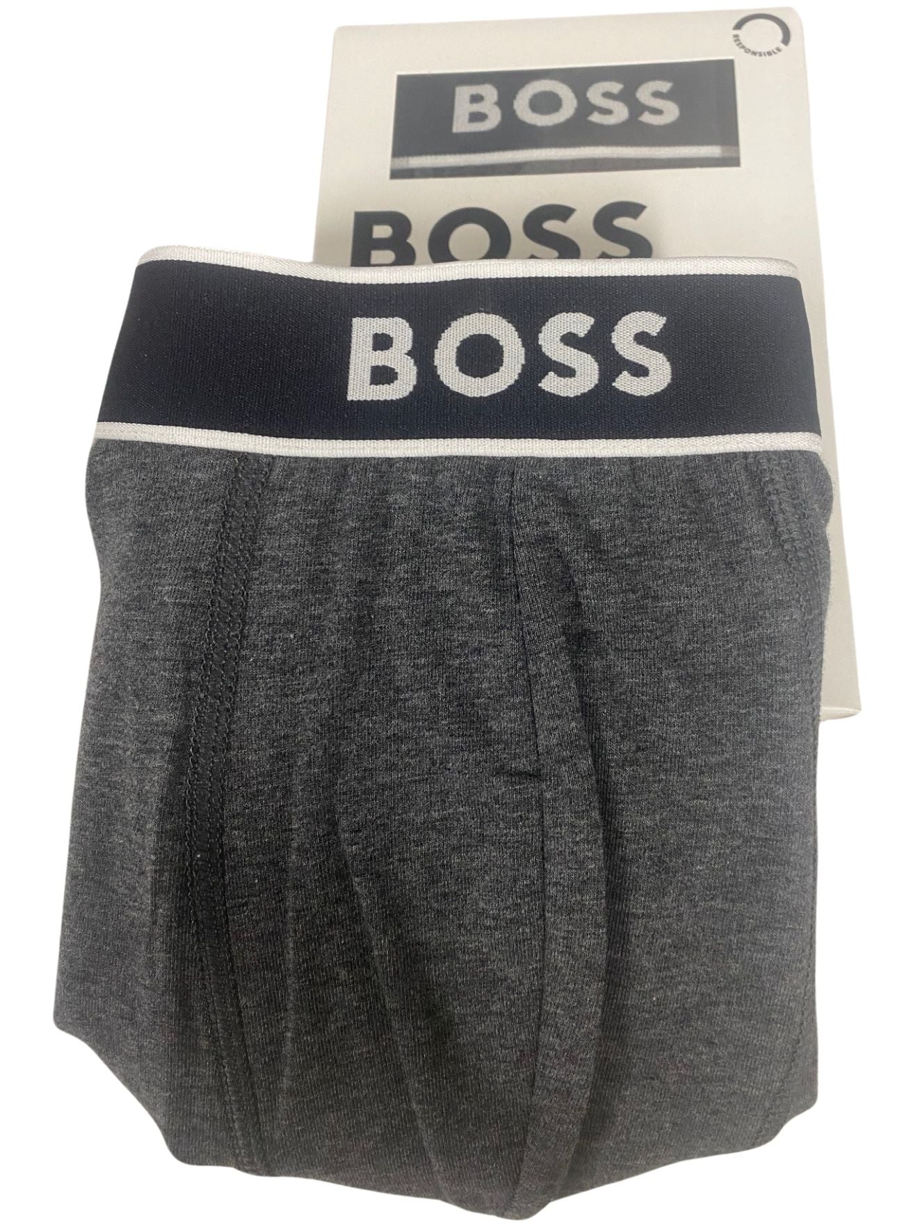 24 Side Logo Boxer Brief, Charcoal Grey - Image 6