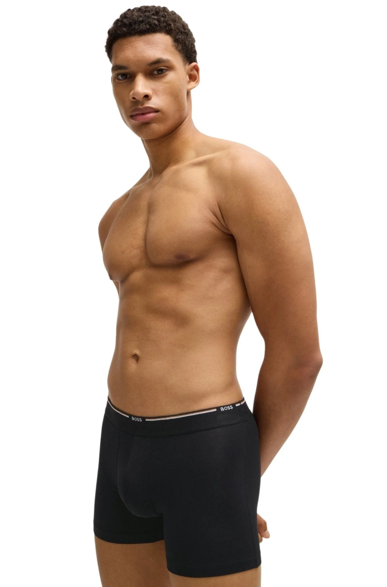 3-Pack Bamboo Boxer Briefs, Black - Image 6