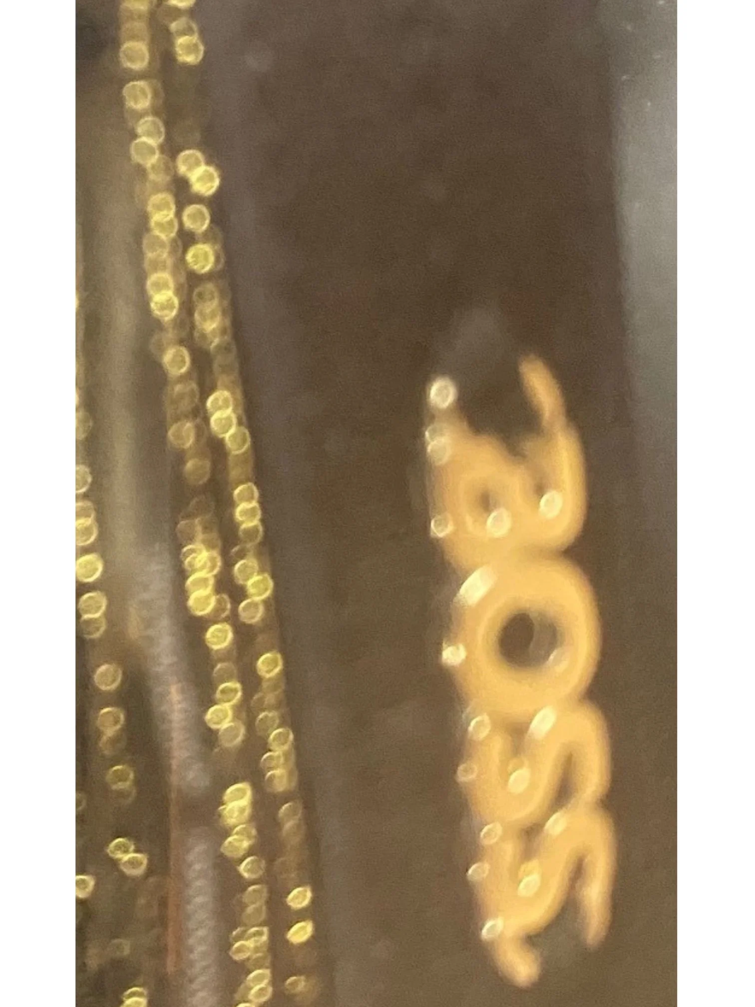 3-Pack Gold Stripe Strings Gift Set, Black/gold - Image 3