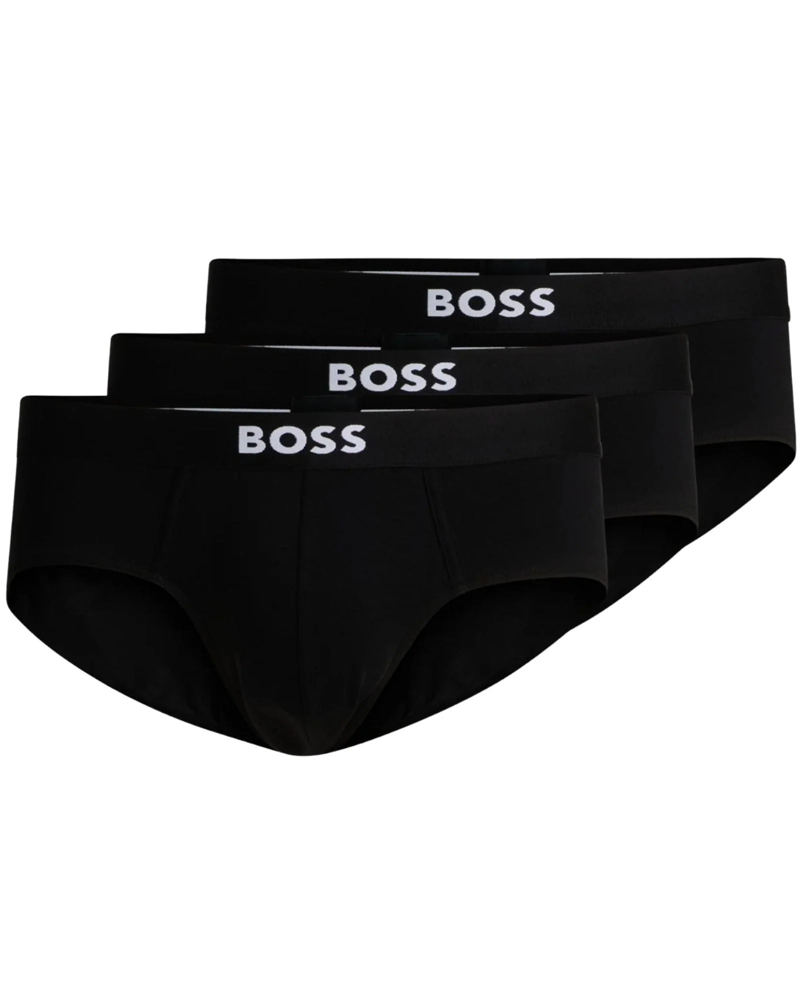 3-Pack Icon Men's Briefs, Black
