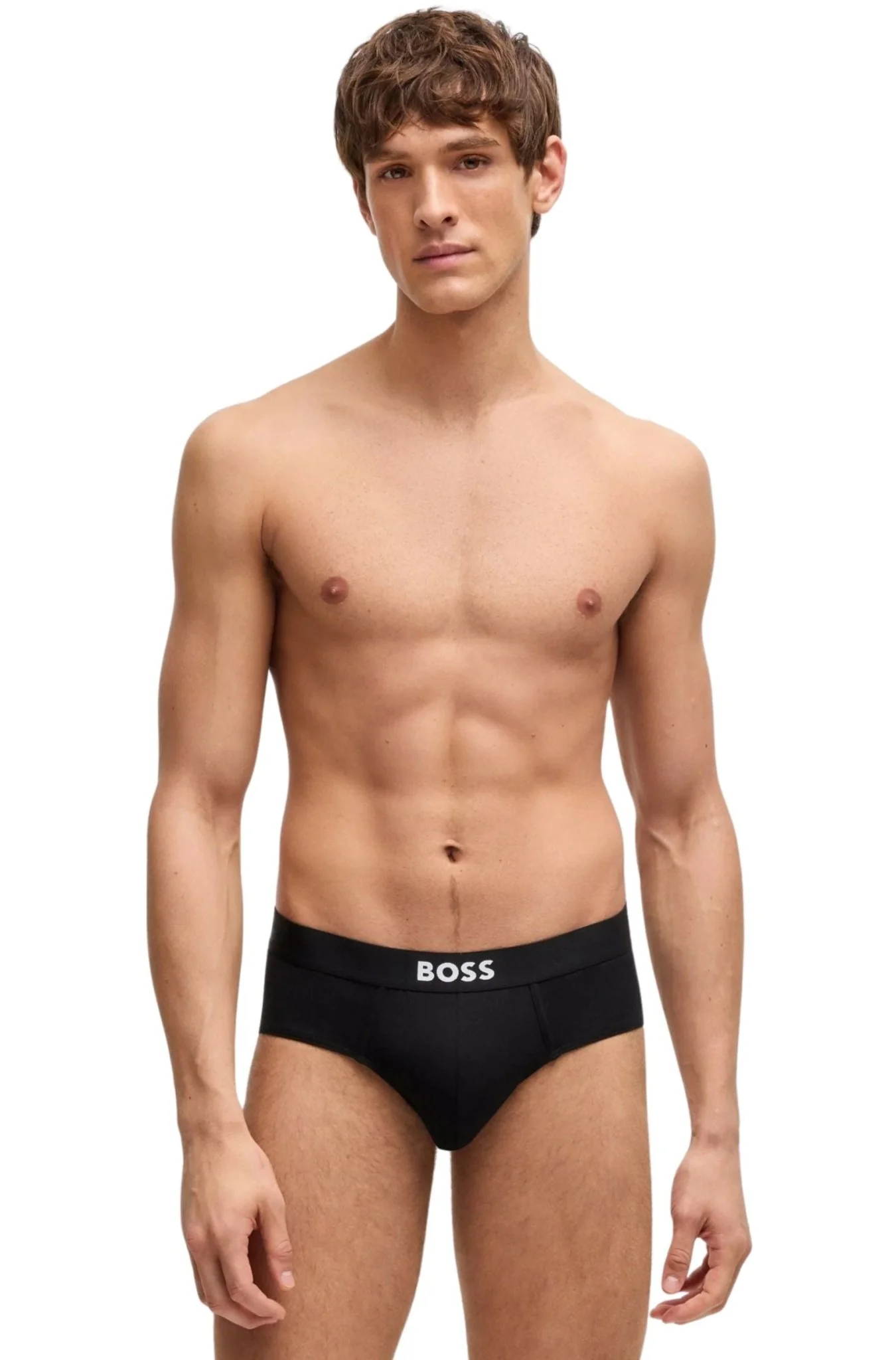 3-Pack Icon Men's Briefs, Black - Image 6