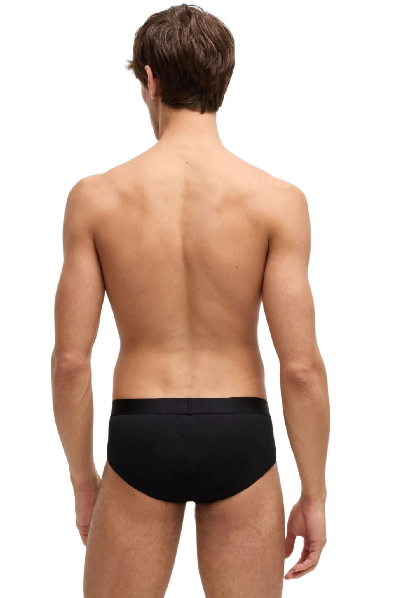 3-Pack Icon Men's Briefs, Black - Image 9