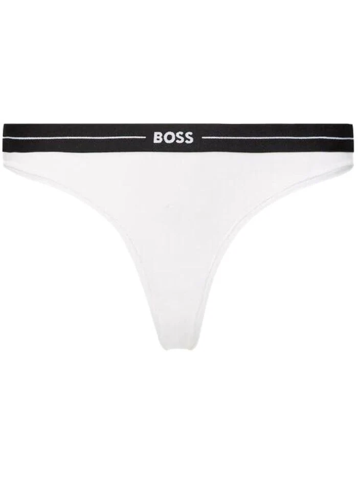 3-Pack Power Logo Thongs, Black/White/Beige - Image 8
