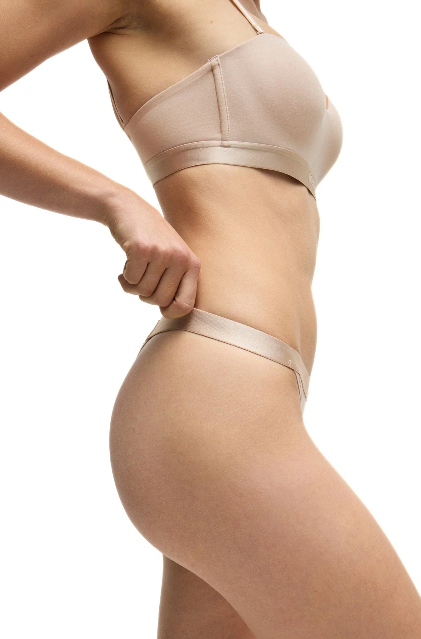 Bea Cotton Modal String, Light Beige - Image 5