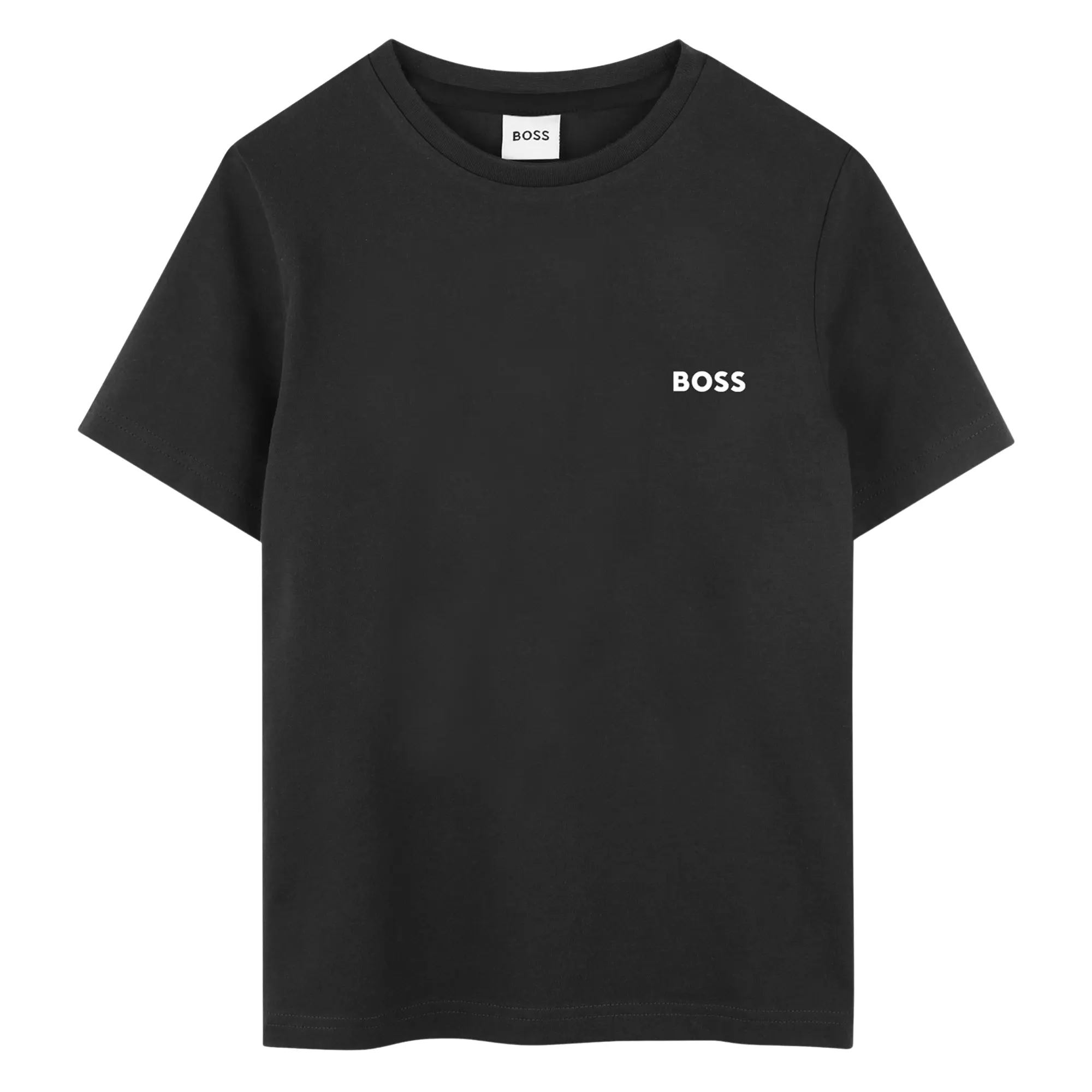 Boys 2-Pack Classic T-Shirts, Black/White - Image 3
