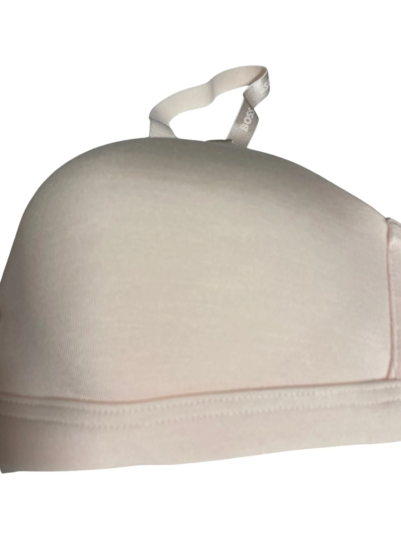CI Logo Padded Triangle Bra, Light/Pastel Pink - Image 6