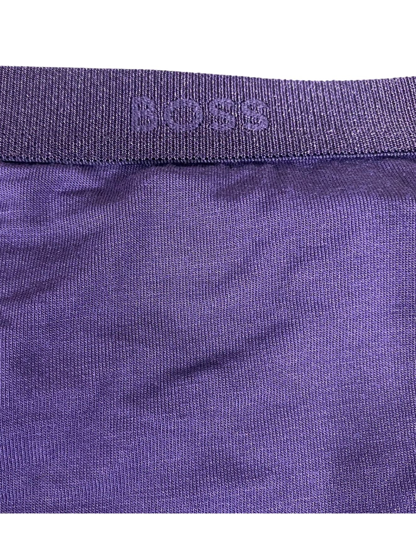 CI Logo Waistband Brief, Dark Purple - Image 2