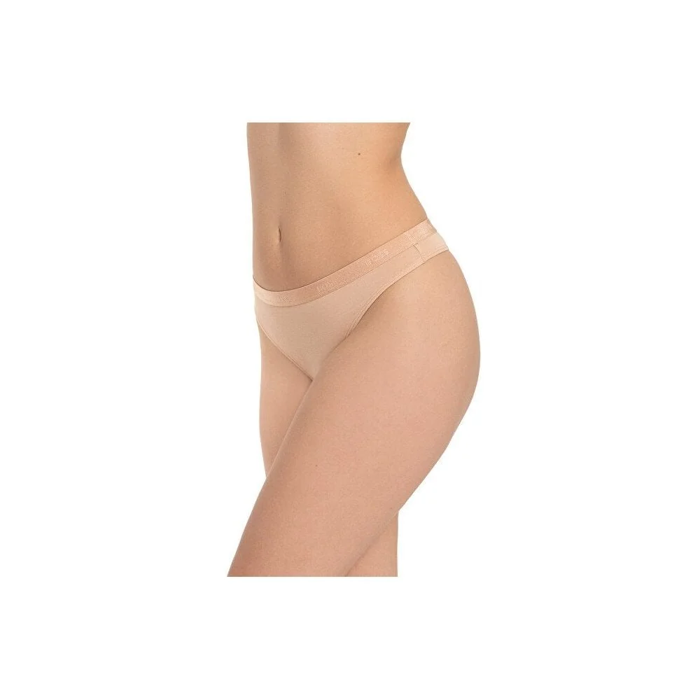 CI Logo Waistband Thong, Light/Pastel Brown - Image 4