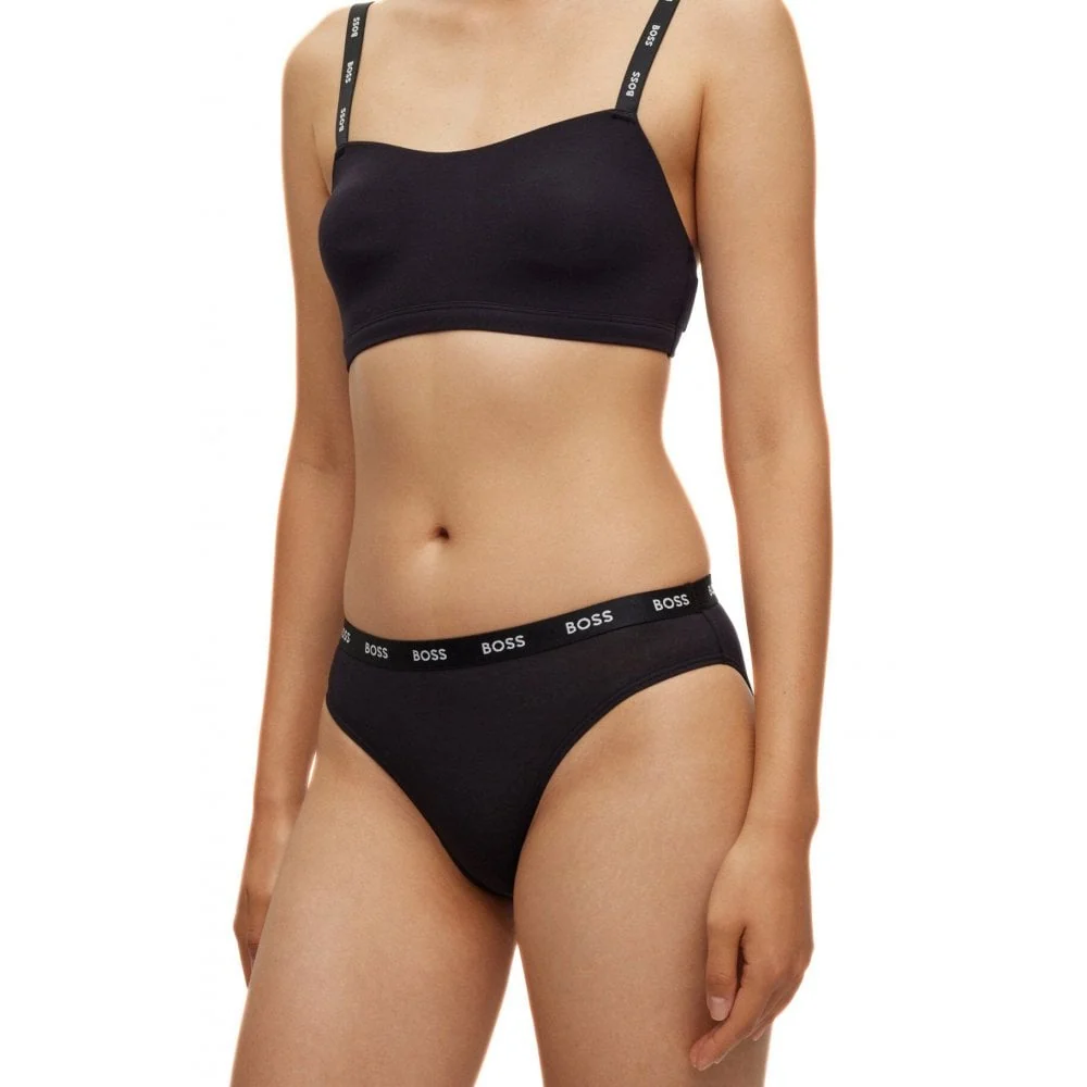 Logo Waistband Brief, Black - Image 3