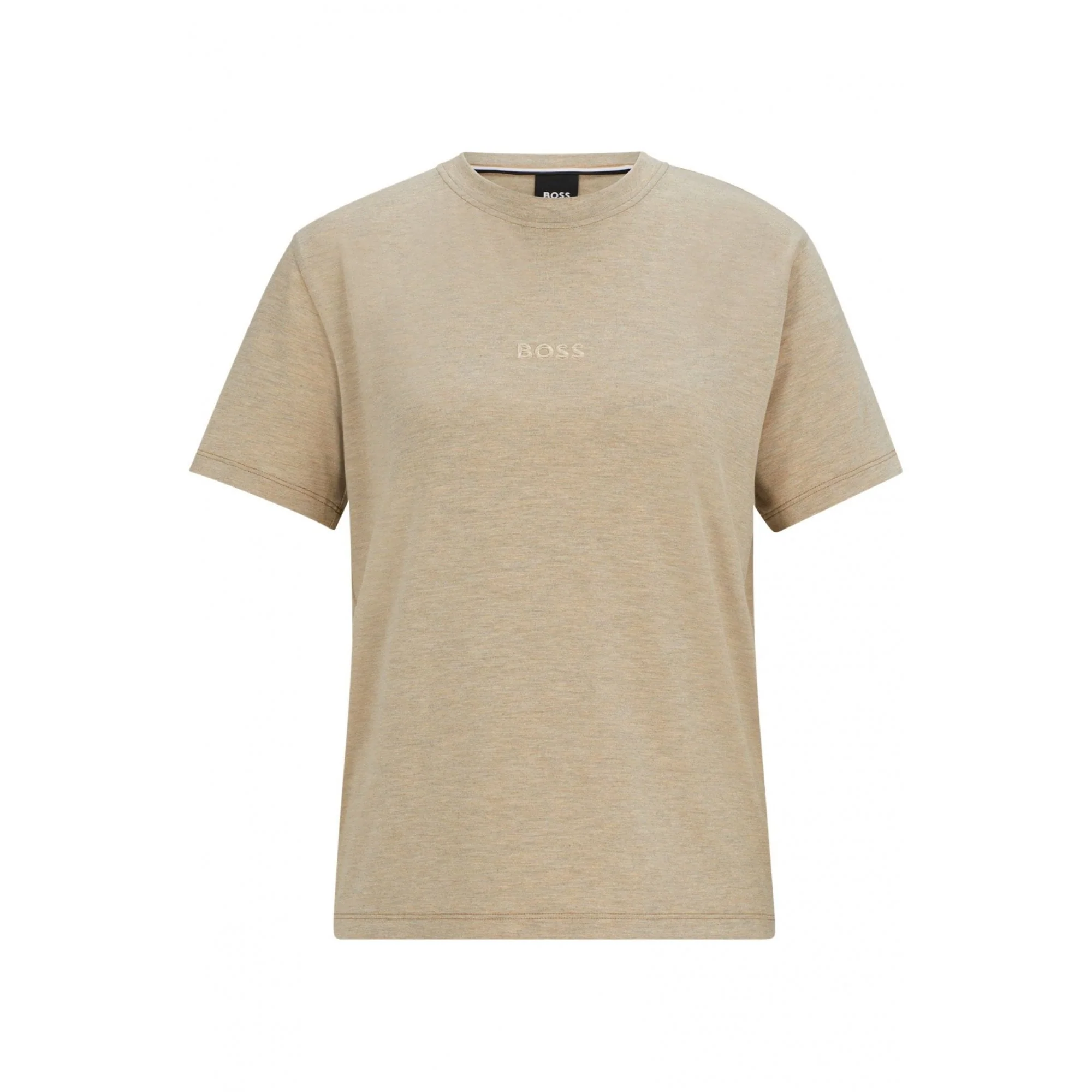 Luxe Modal Loungewear T-Shirt, Medium Beige