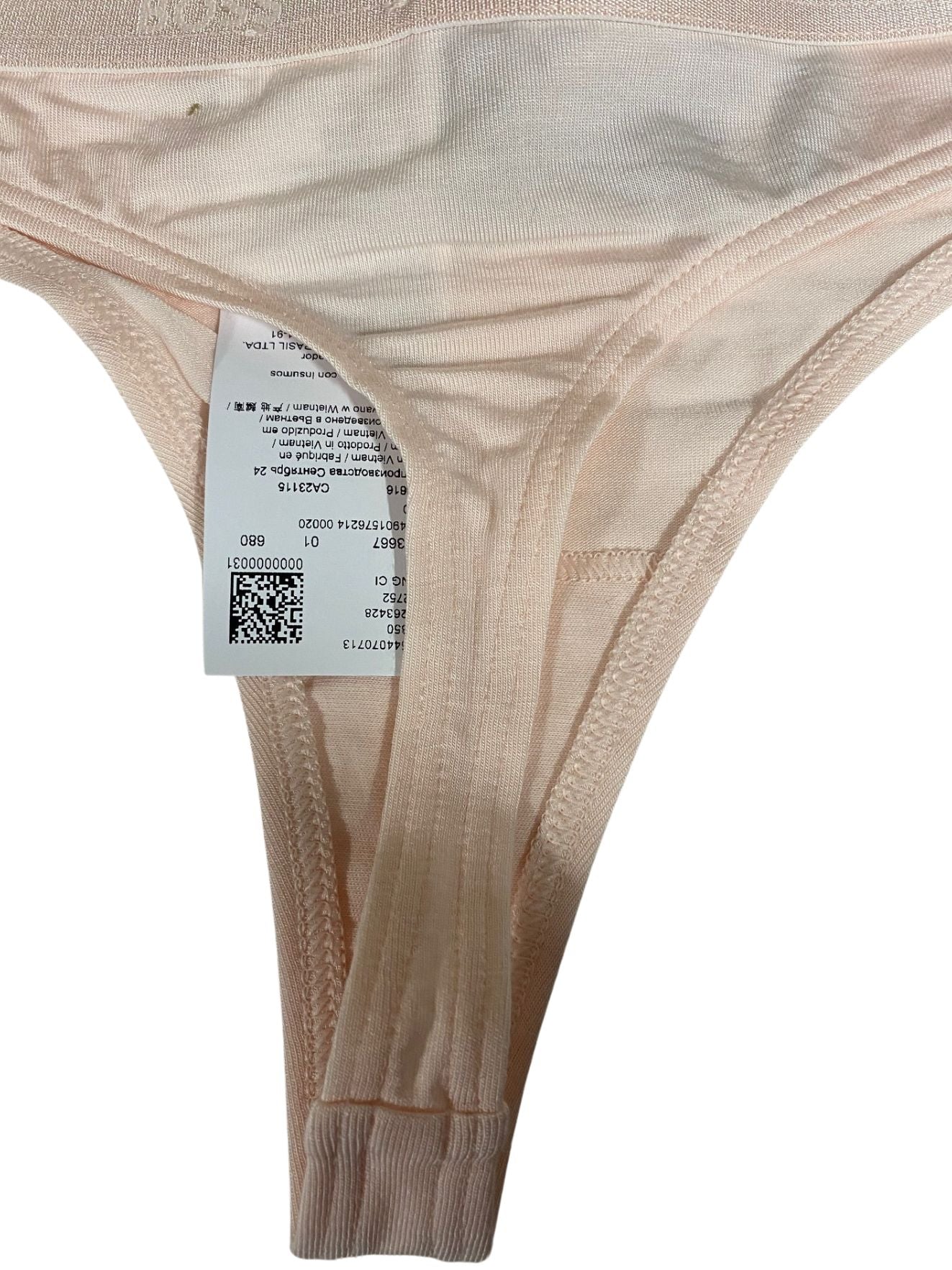 CI Logo Waistband Thong, Light/Pastel Pink - Image 5