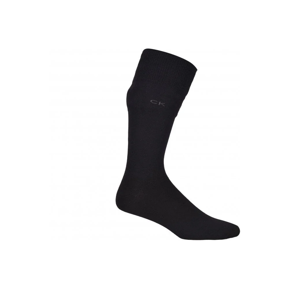 2-Pack Premium Combed Cotton Socks, Black - Image 3