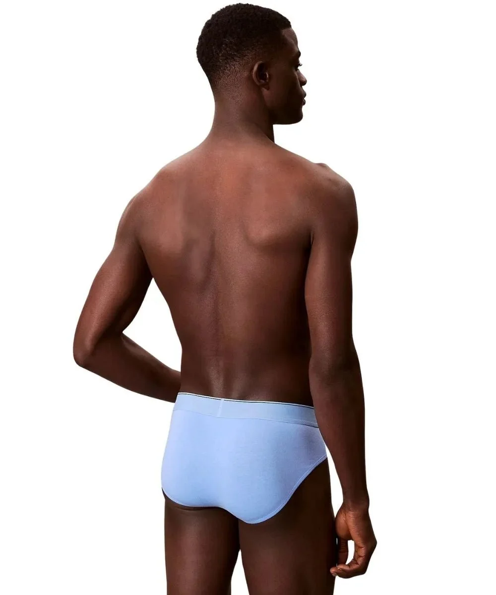 3-Pack CK Archive Briefs, Black/Blue/Blue - Image 4