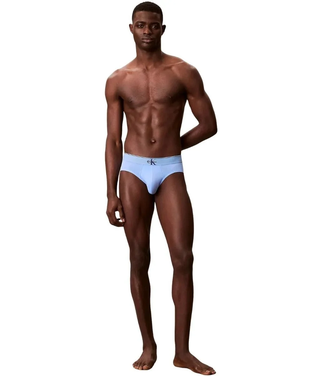 3-Pack CK Archive Briefs, Black/Blue/Blue - Image 6