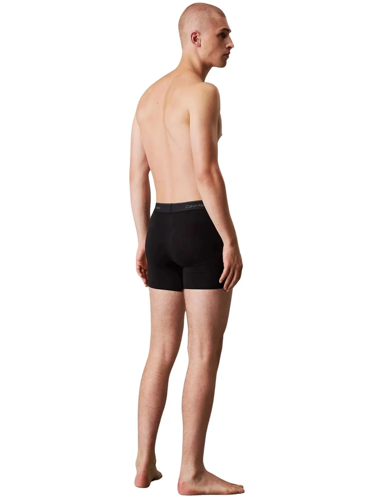 3-Pack Icon Cotton Stretch Boxer Briefs, Black/Glacier/Bluebell - Image 3
