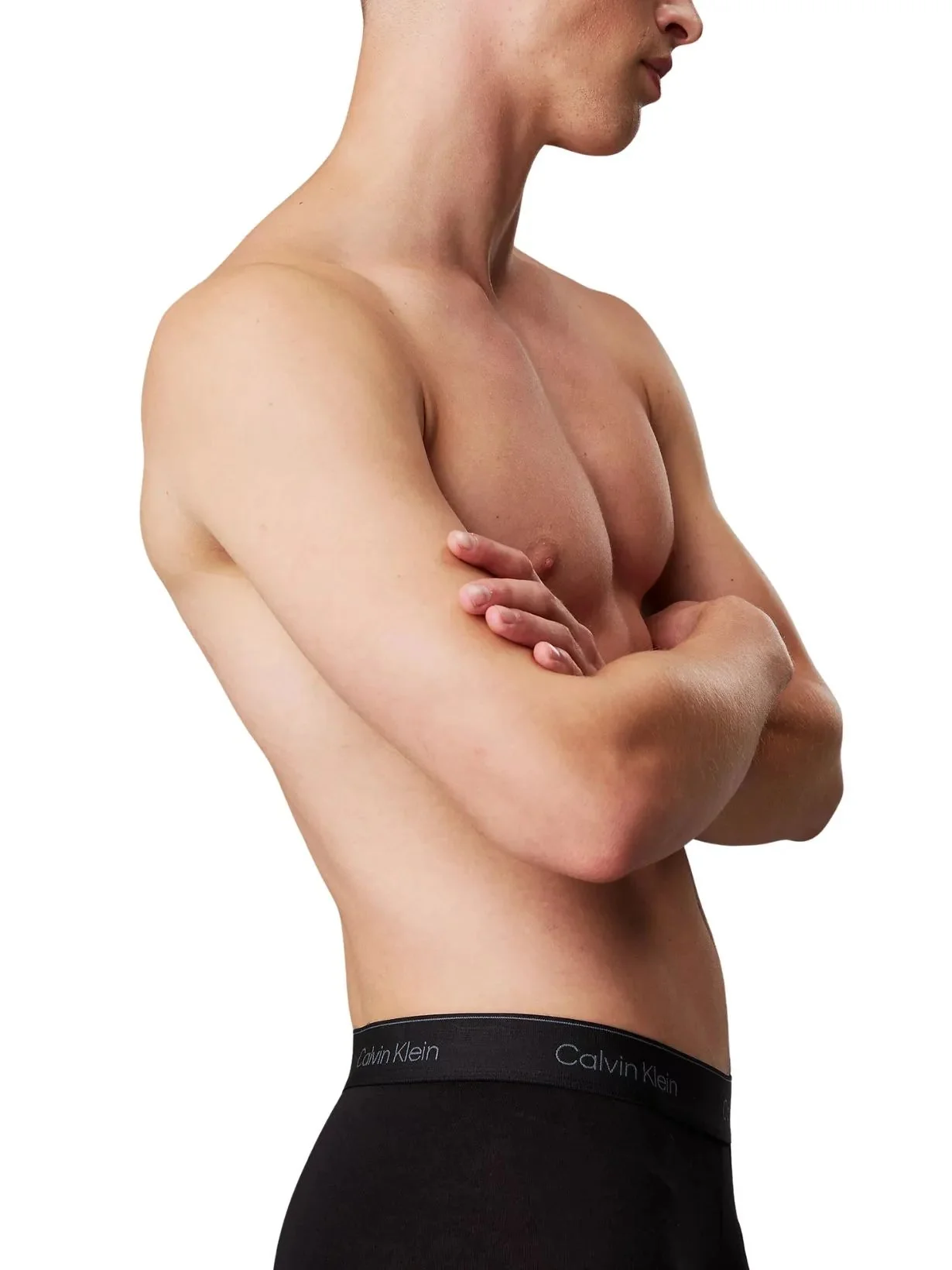 3-Pack Icon Cotton Stretch Boxer Briefs, Black/Glacier/Bluebell - Image 4