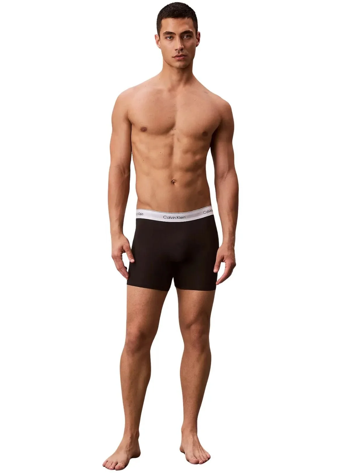3-Pack Icon Cotton Stretch Boxer Briefs, Black/white - Image 6