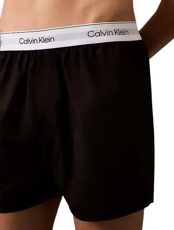 3-Pack Icon Cotton Stretch Boxer Shorts, Black/White - Image 5