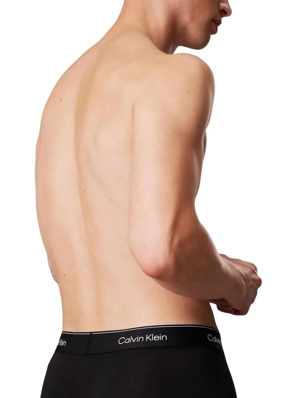 3-Pack Icon Cotton Stretch Low-Rise Boxer Trunks, Black/Glacier/Bluebell - Image 4
