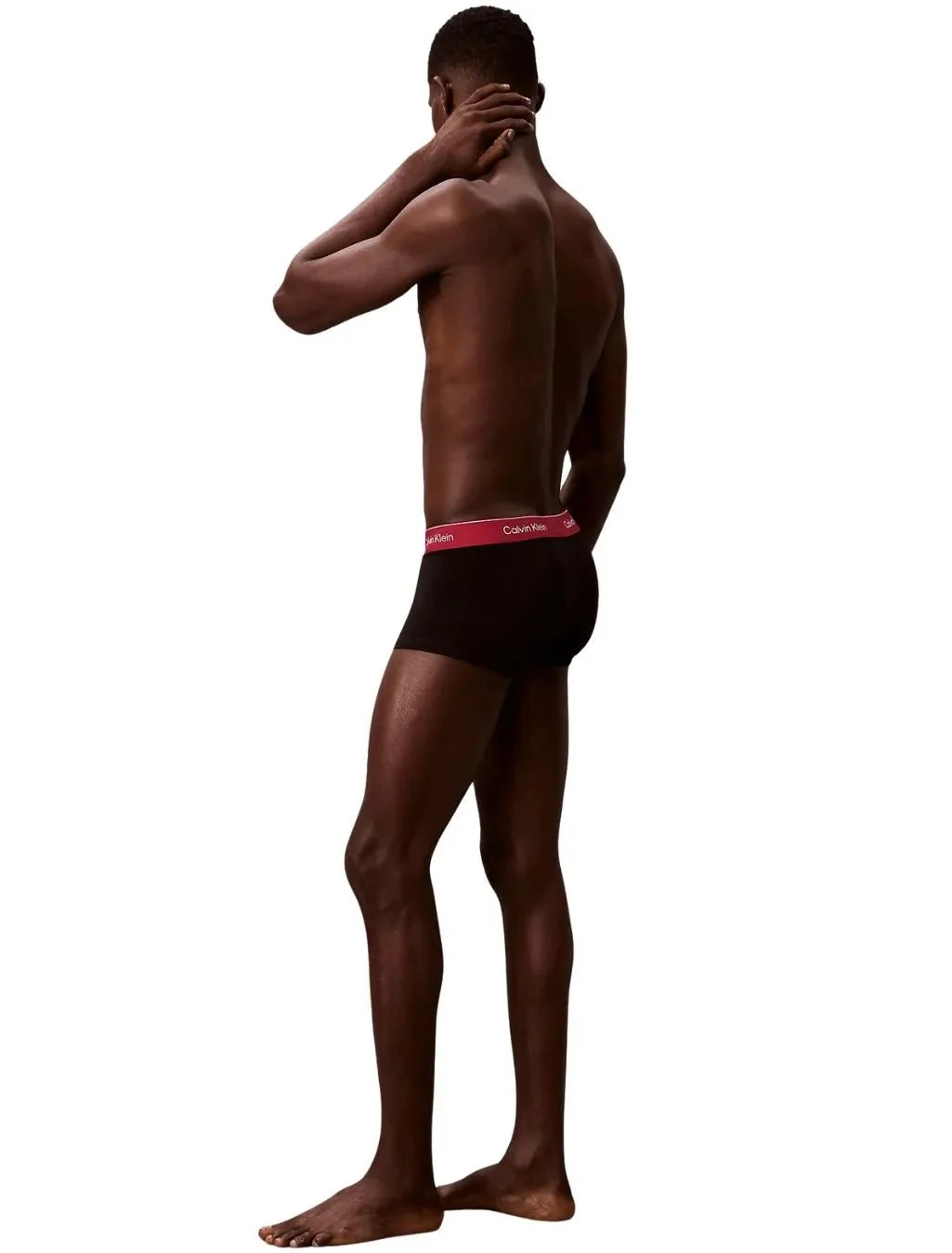 3-Pack Icon Cotton Stretch Low-Rise Boxer Trunks, Black with fall berry and frozen - Image 6
