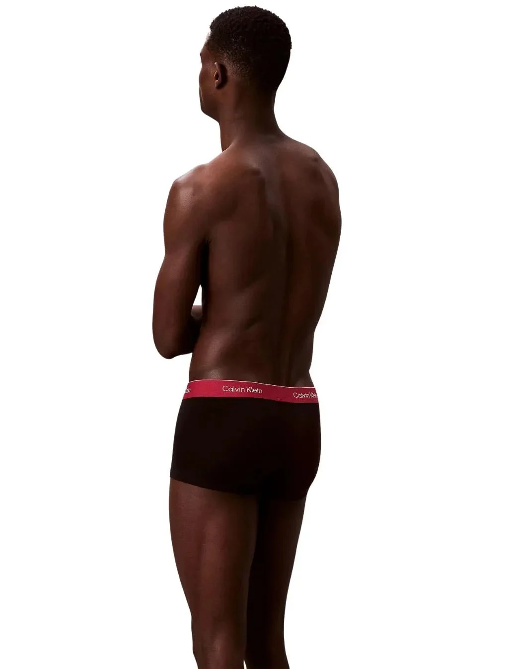 3-Pack Icon Cotton Stretch Low-Rise Boxer Trunks, Black with fall berry and frozen - Image 7