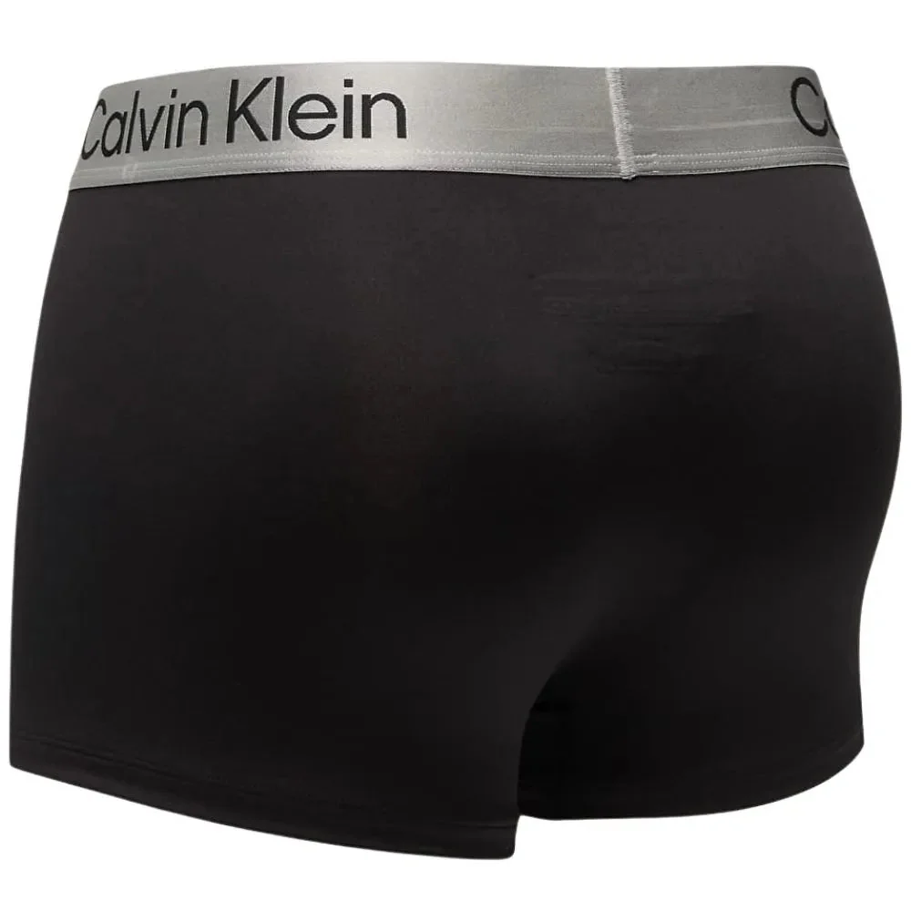 3-Pack Icon Microfibre Stretch Boxer Trunks, Black - Image 2