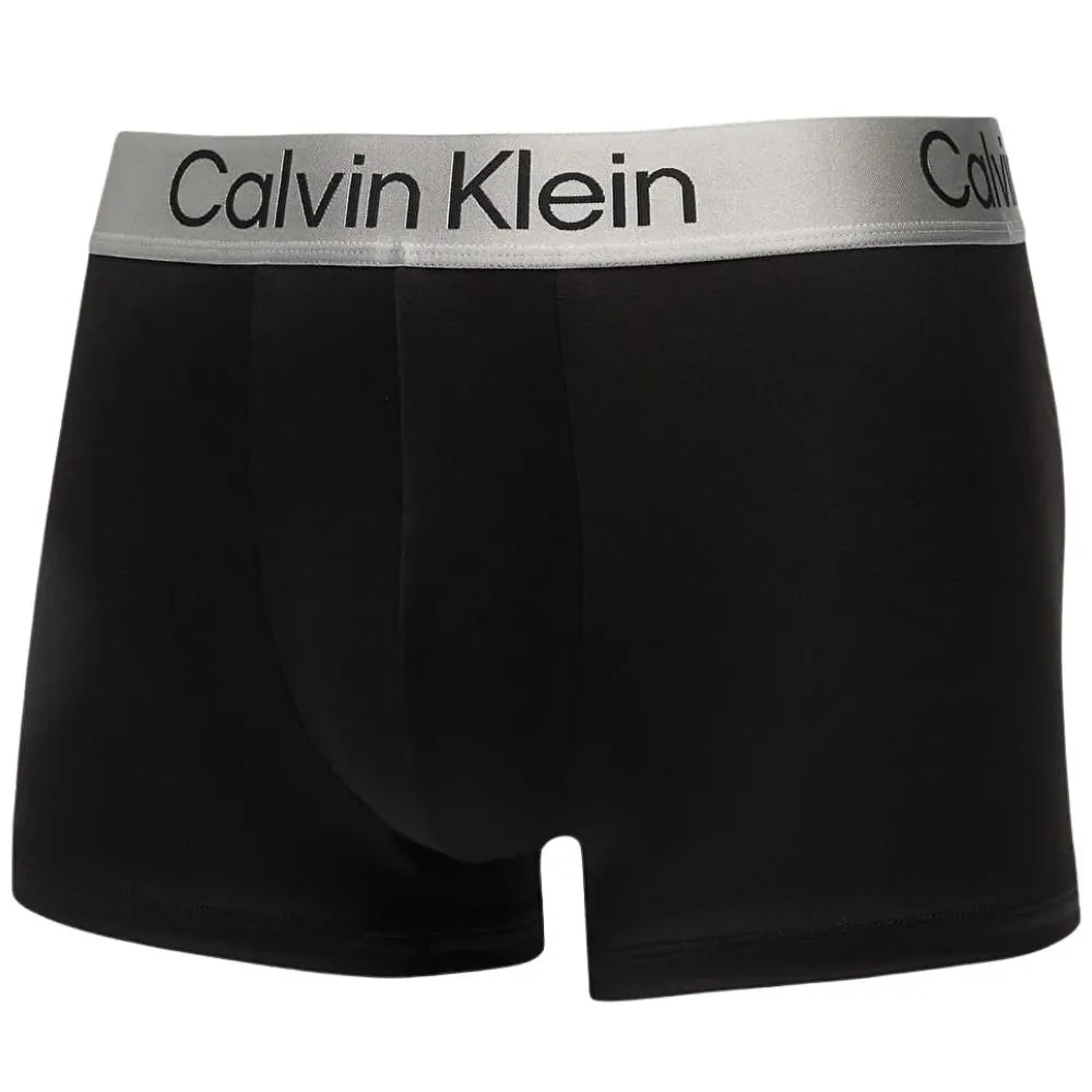 3-Pack Icon Microfibre Stretch Boxer Trunks, Black - Image 3