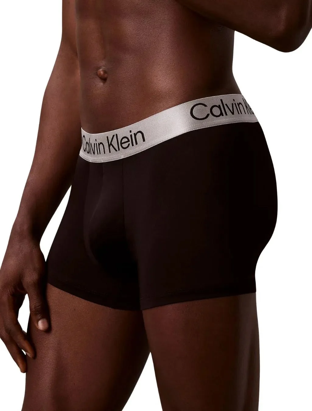 3-Pack Icon Microfibre Stretch Boxer Trunks, Black - Image 4