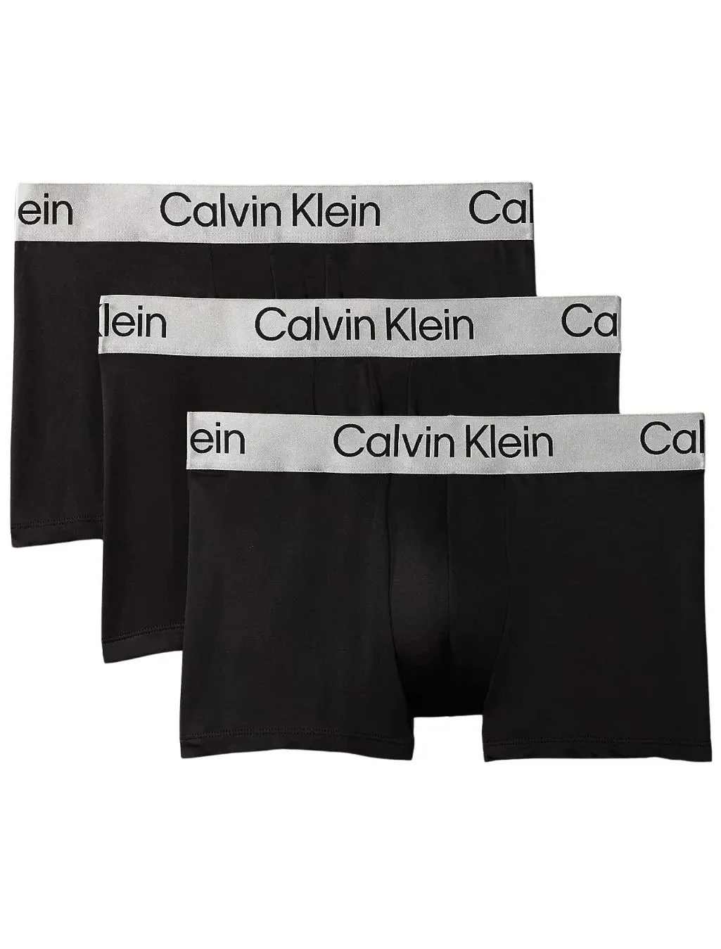 3-Pack Icon Microfibre Stretch Boxer Trunks, Black - Image 6