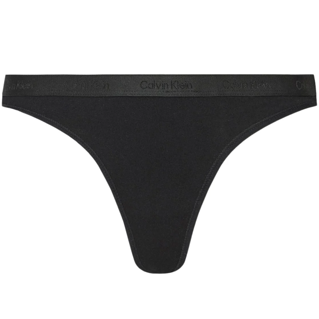 3-Pack Shiny Logo Thongs, Black/Cocoon/Syrah - Image 3