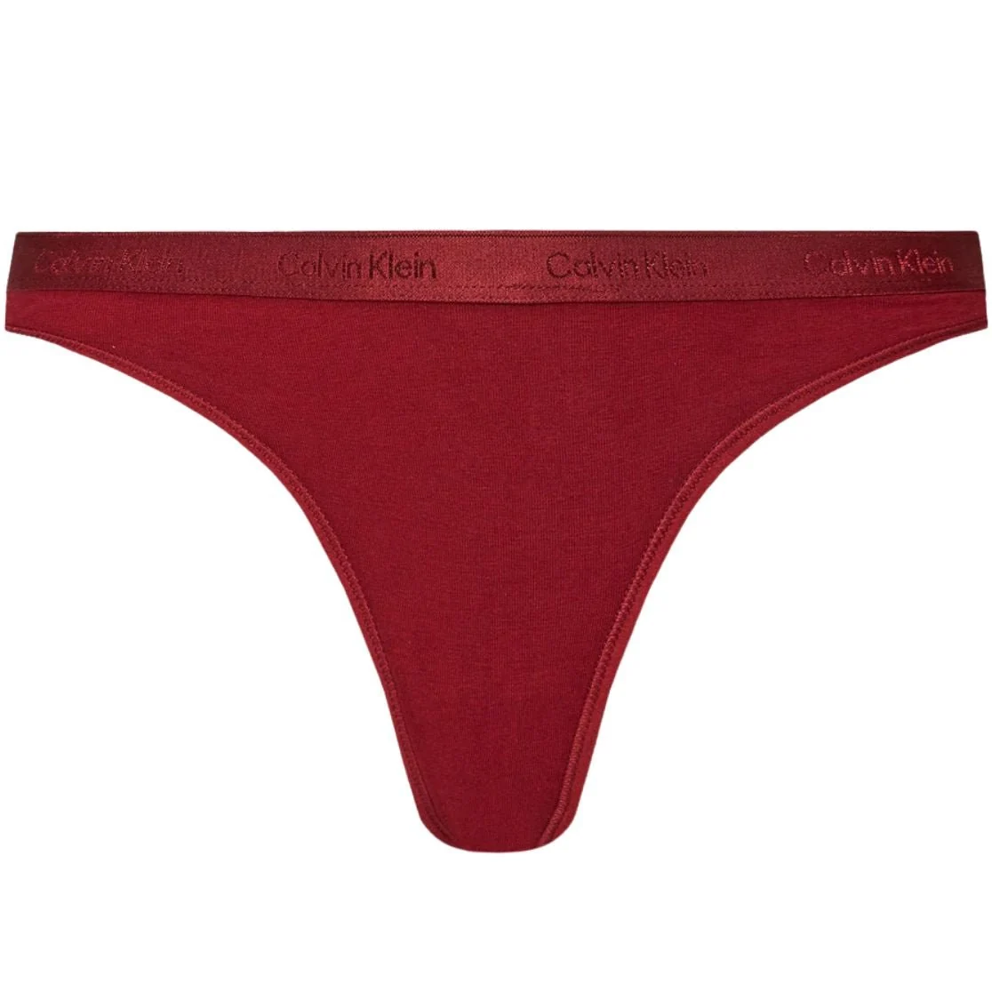 3-Pack Shiny Logo Thongs, Black/Cocoon/Syrah - Image 4