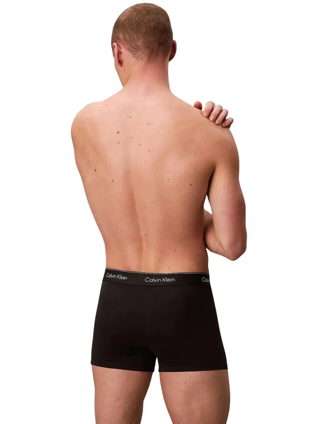 5-Pack Icon Cotton Stretch Boxer Trunks, All Black - Image 5