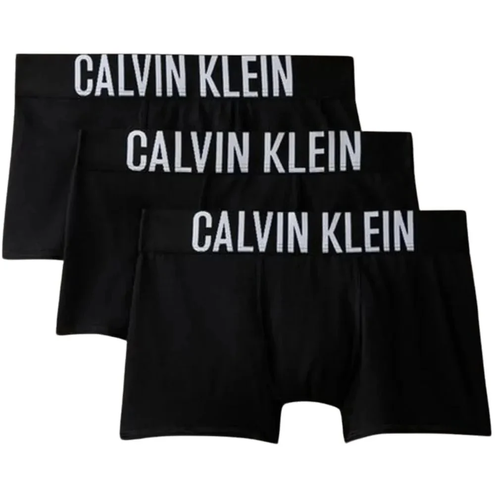 Boys 3-Pack Intense Power Boxer Trunks, Black - Image 3