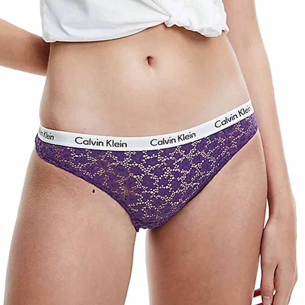 Carousel 3-Pack Lace Brazilian Briefs, Liberty Purple/Rebellious/Soft Grape - Image 5