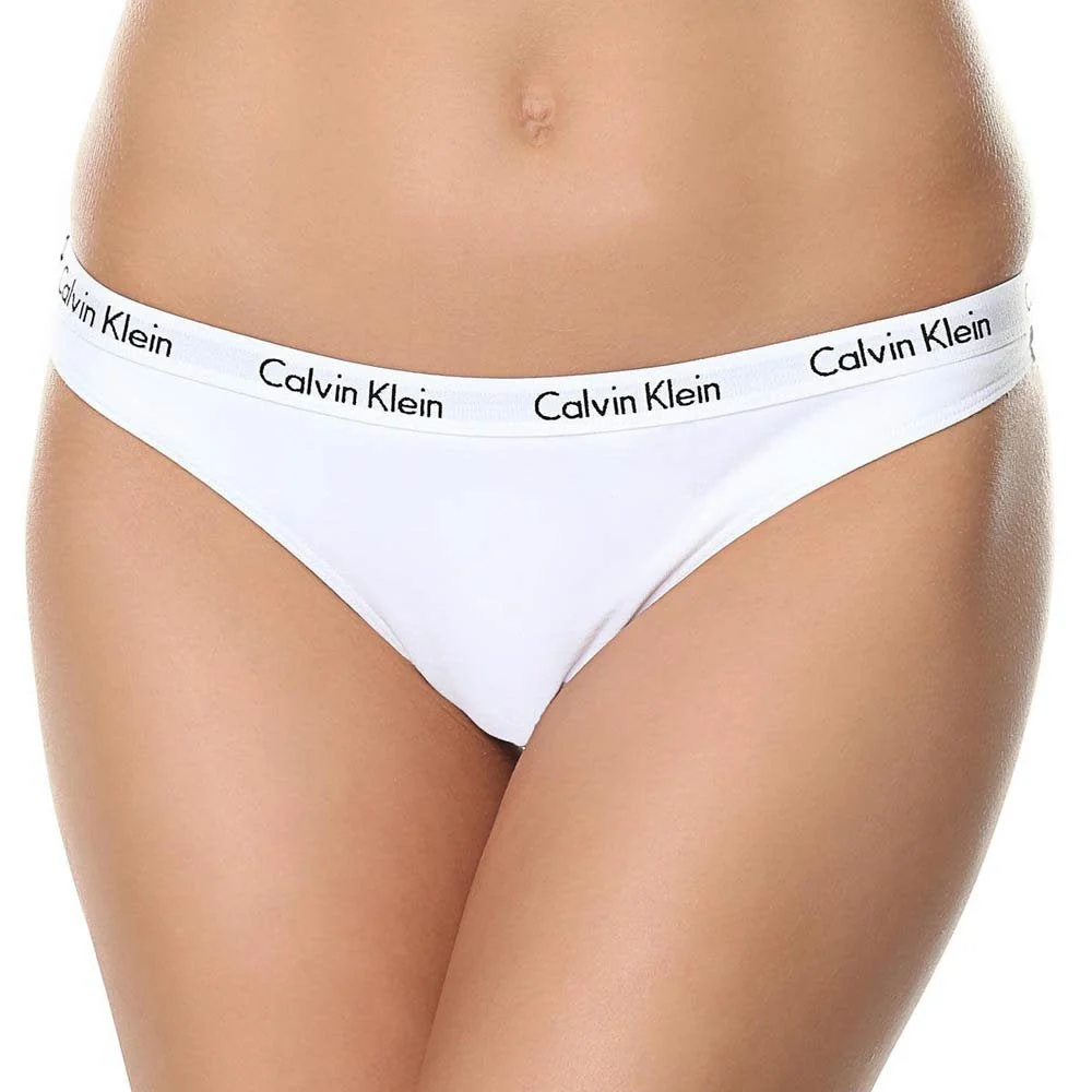 Carousel 3-Pack Thong, Black/White/Black - Image 4