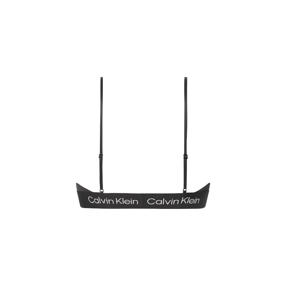 CK 1996 Unlined String Bralette, Black - Image 6