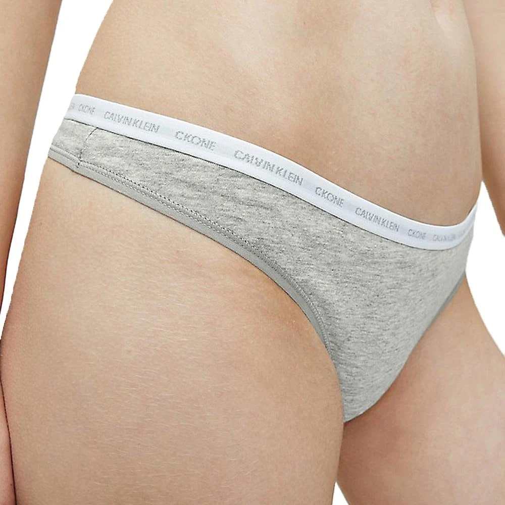 CK One 2-Pack Thong, Grey - Image 3