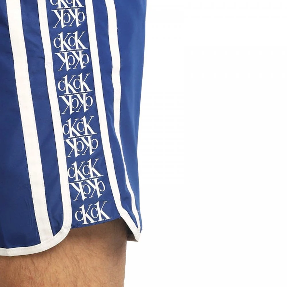 CK One Medium Runner Swim Shorts, Bold Blue - Image 2