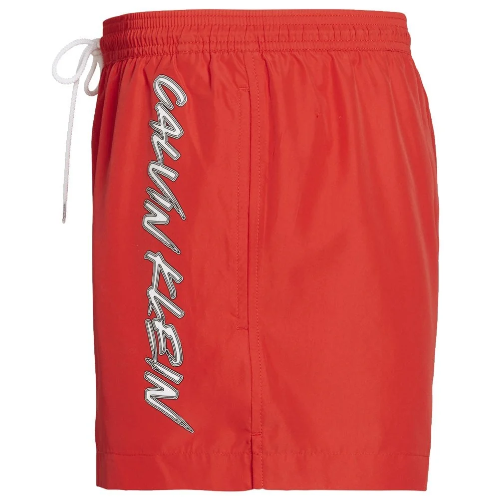 CK Wave Short Drawstring Swim Shorts, High Risk - Image 2