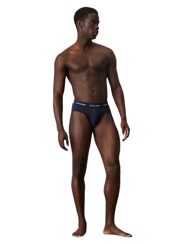 3-Pack Briefs, Black/Blue/Navy - Image 3