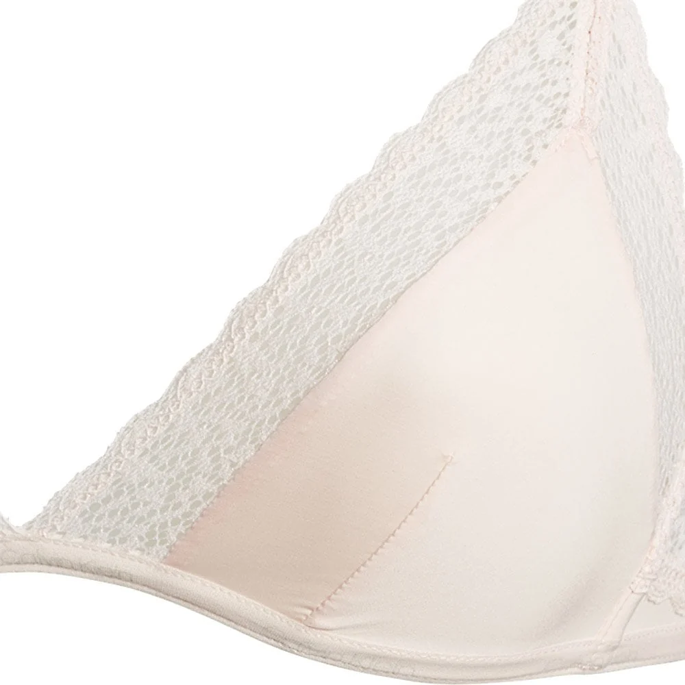 FLIRTY Lace Triangle Bra, Nymph's Thigh - Image 3
