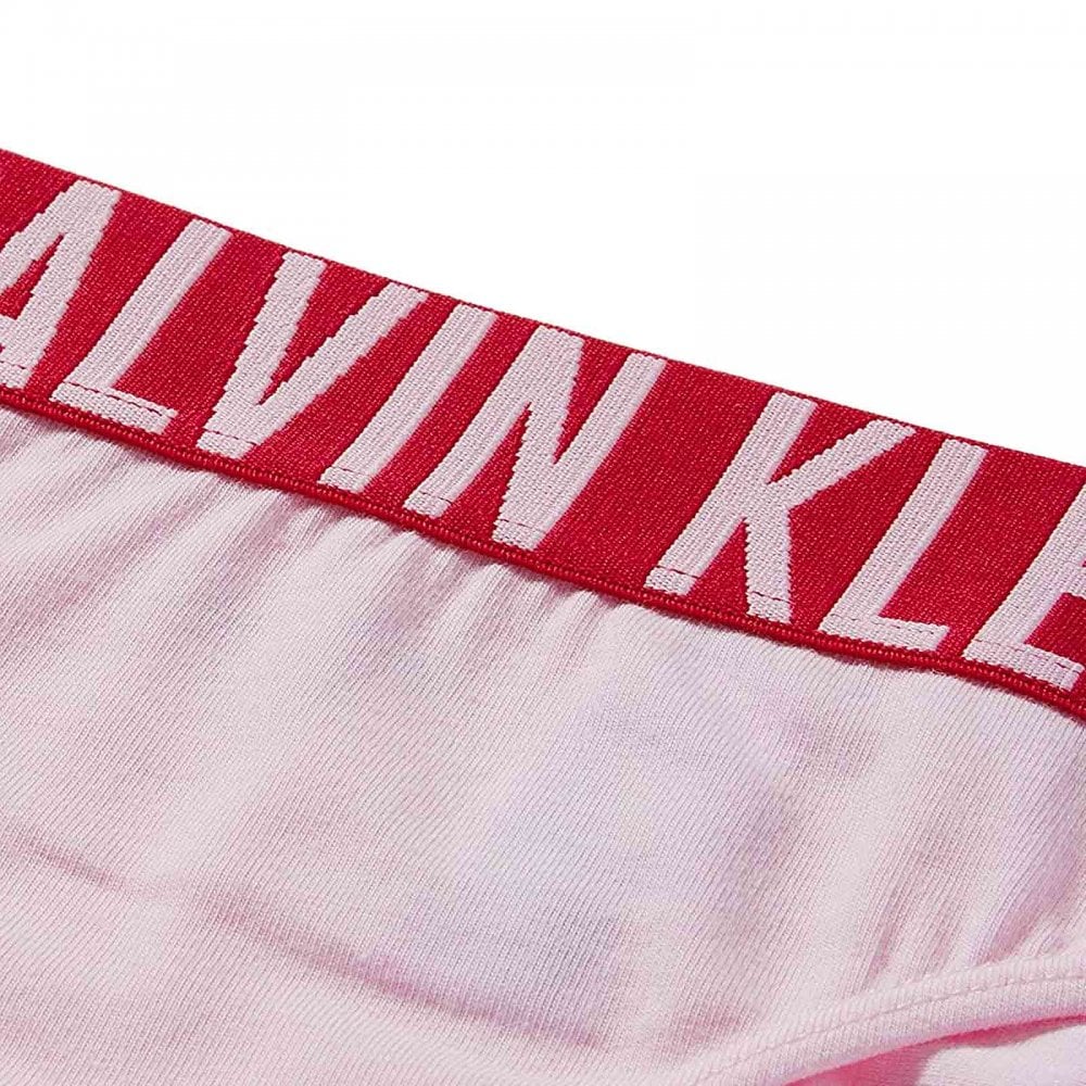 Girls 2 Pack Intense Power Bikini Brief, Romantic Pink/Flushed Red - Image 3