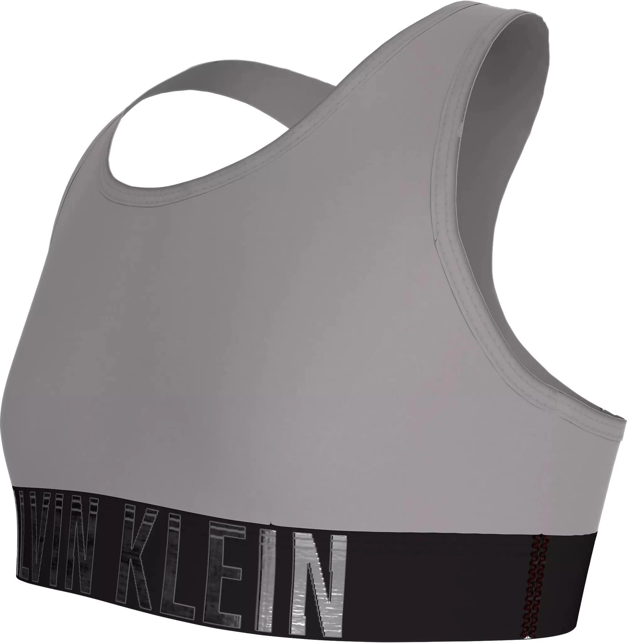 Girls 2-Pack Intense Power Bralettes, Ash/Grey w/ silver - Image 4