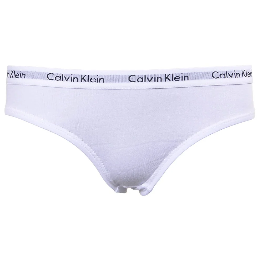 Girls 2-Pack Modern Cotton Bikini Briefs, Black/White - Image 3